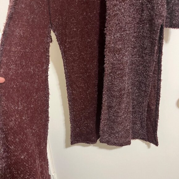 Cottage Womens Knit Duster Sz M Boho Indie Cardigan Lagenlook Festival Grandma - Picture 6 of 7